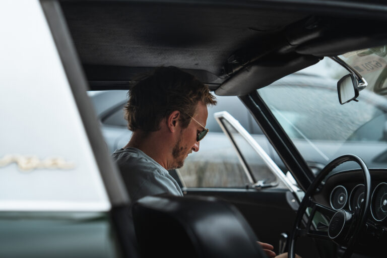 In the Driver’s Seat: A Moment with the Machine